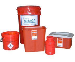 Recolección de material bioinfeccioso